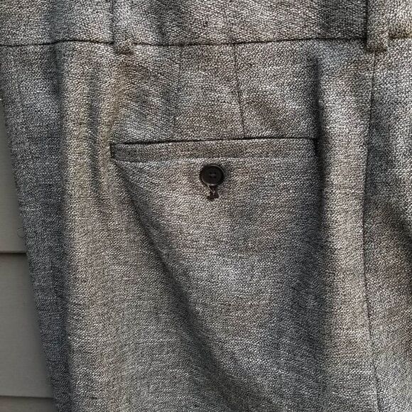 NWT Loft Tweed Linen Blend Julie Trouser Size 8 - Picture 11 of 12